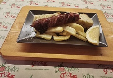 Καλαμάκι χωριάτικο λουκάνικο 100gr